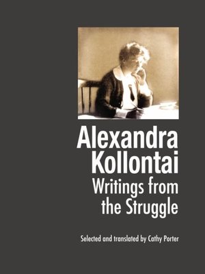 cover image of Alexandra Kollontai